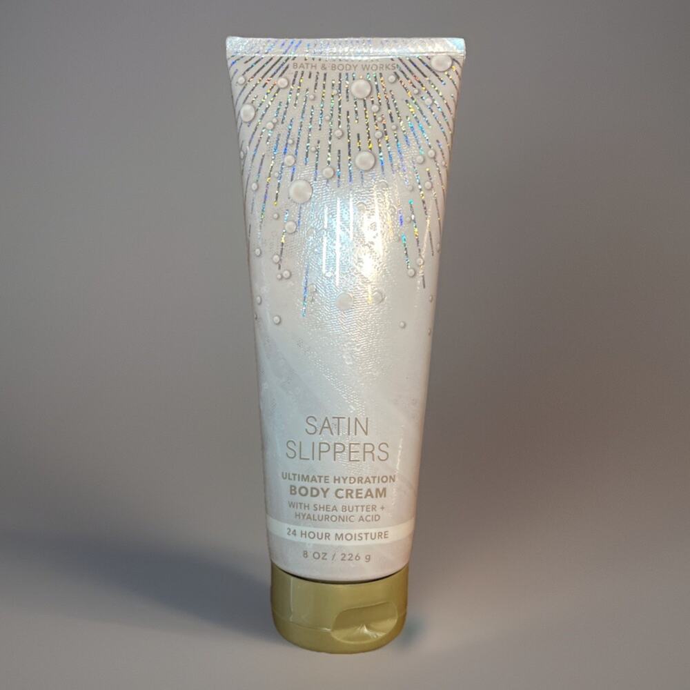 Satin Slippers Bath and Body Works Body Cream Ultimate Hydration Body Cream 8oz